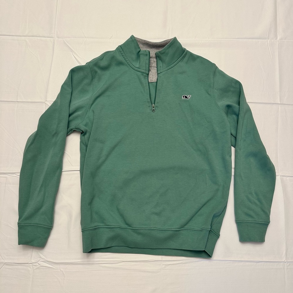 Boy’s Vineyard VinesQuarter-Zip Shirt